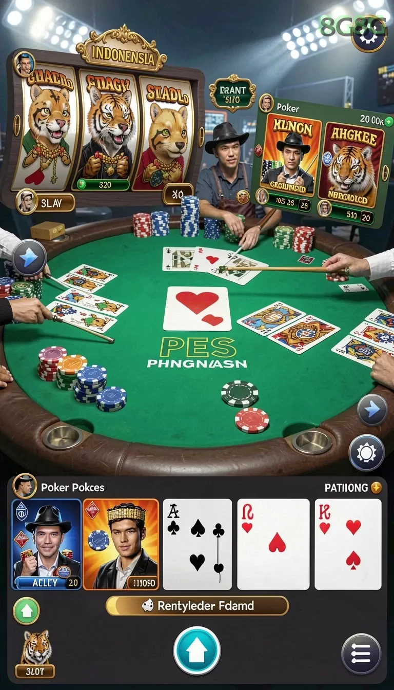 Cuplikan layar 8SVIP — aktivitas