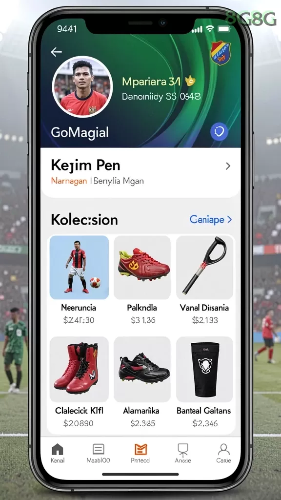 Cuplikan layar DEWALANGIT — pengaturan akun
